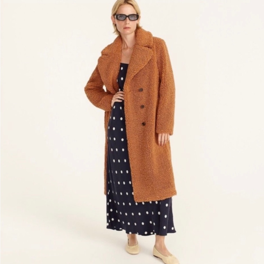 J crew teddy coat